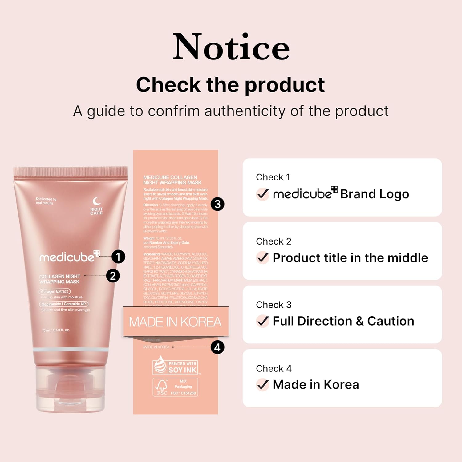 Collagen Overnight Wrapping Peel-Off Mask – Hydration & Elasticity Care
